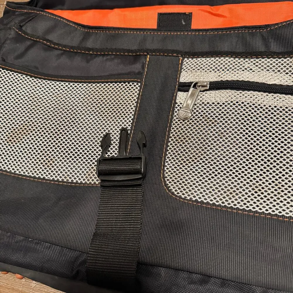 Targus Rugged Laptop Messenger Bag Computer Case Padded Air Mesh Briefcase
